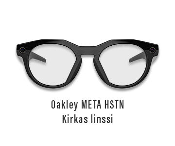 Tuotekuva Oakley Meta HSTN 0OW8002 läpinäkyvällä linssillä